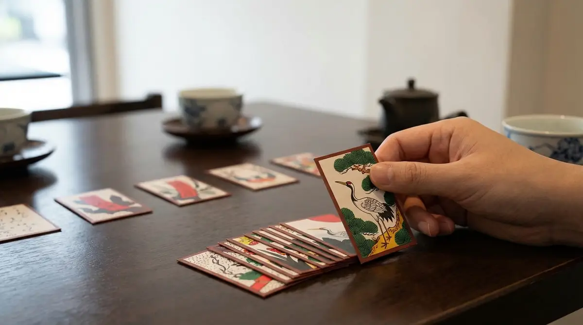 【結論】花札の親はめくり札で早い月を引いた人に決まる