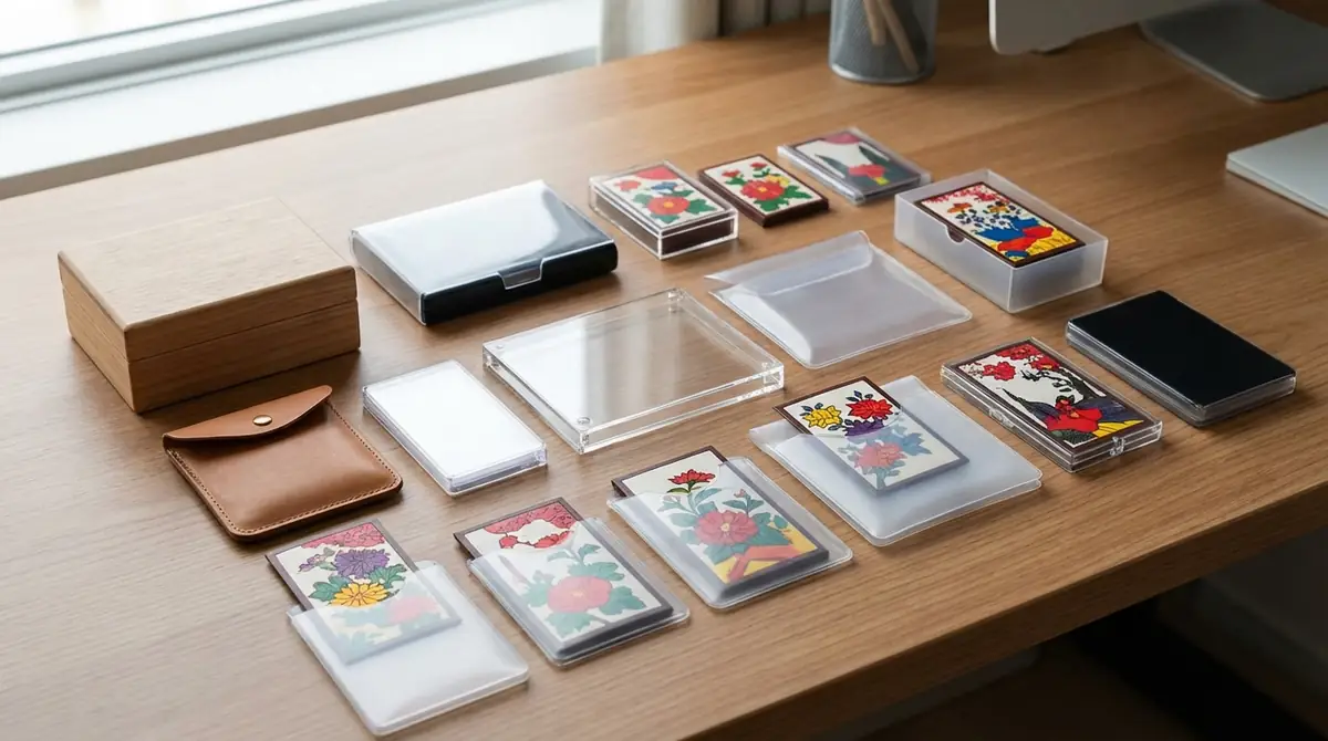 花札サイズに合うケース・スリーブの選び方