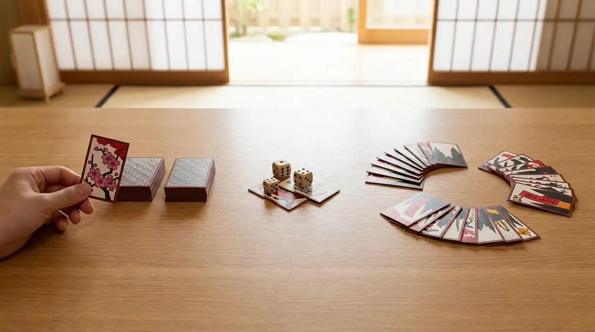 花札の親の決め方3つの方法【図解付き】