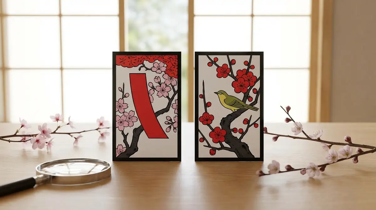 間違えやすい花札の花の見分け方｜似ている絵柄を比較