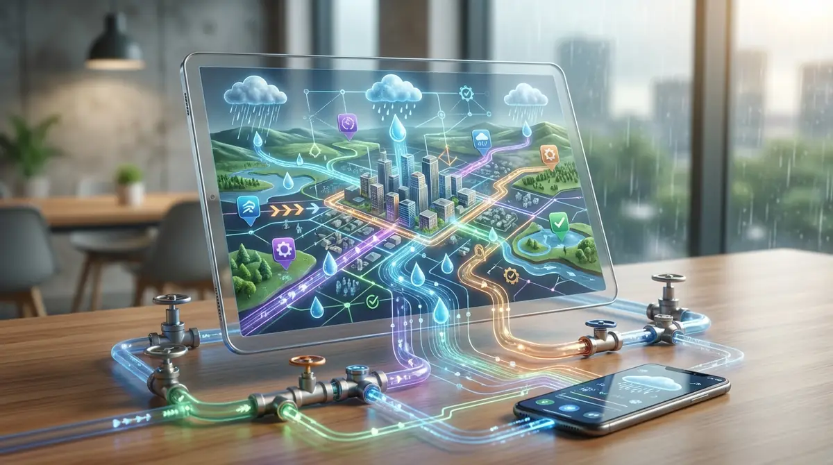 地域・アプリによる雨流れのローカルルール