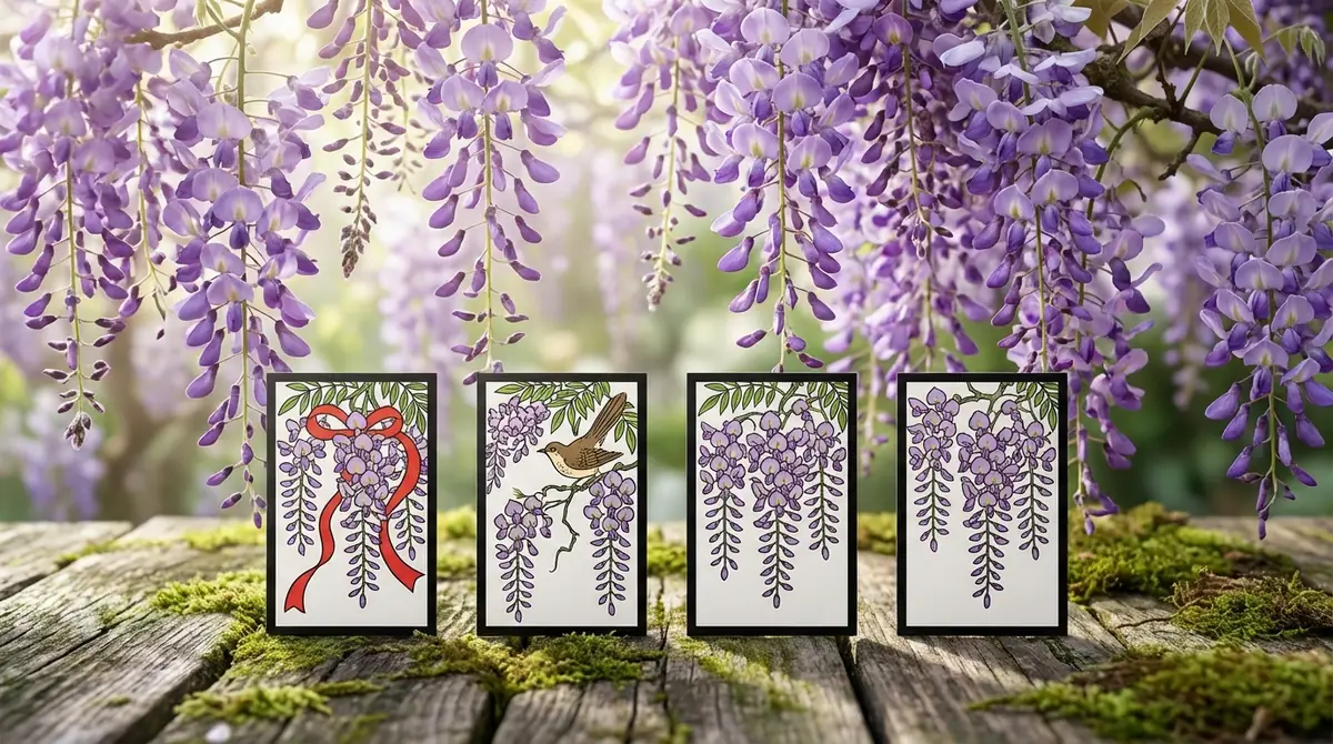 藤（4月）の札4枚を画像付きで徹底解説