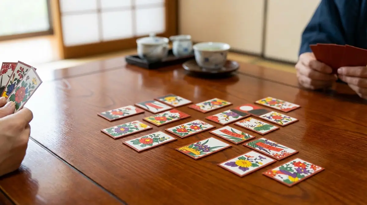 花札こいこいのやり方【基本ルール】ゲームの流れを5ステップで解説