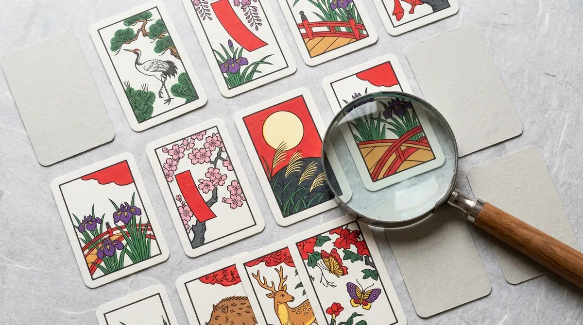 花札48枚の種類と見分け方【図解】