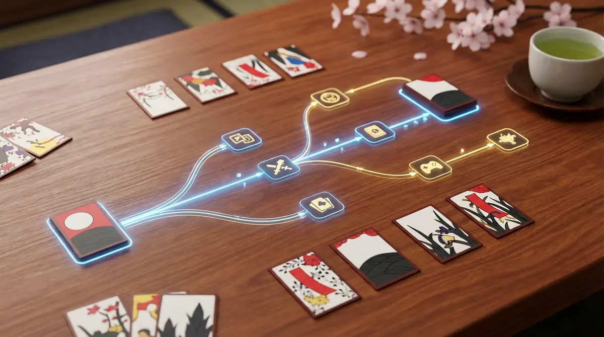 【実践例】こいこいのゲーム進行シミュレーション