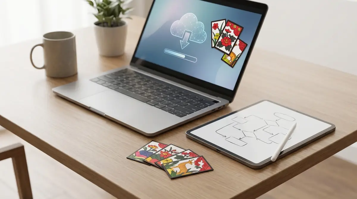 花札素材のダウンロード手順【図解付き】