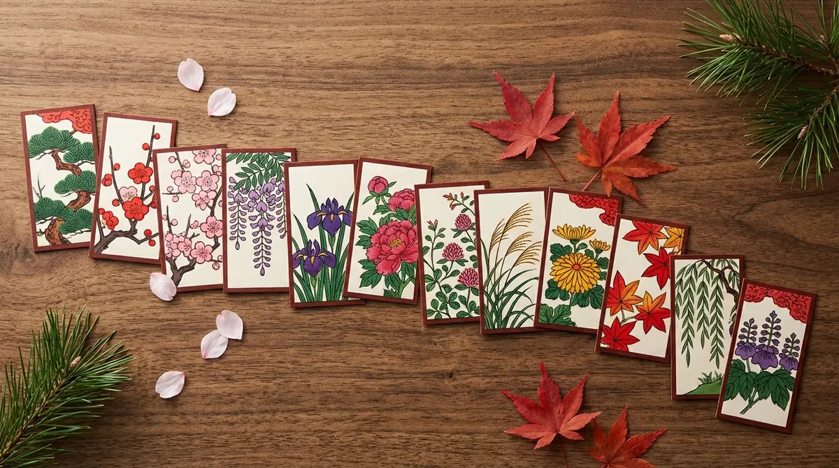 花札の各月を詳しく解説|絵柄の意味と見分け方