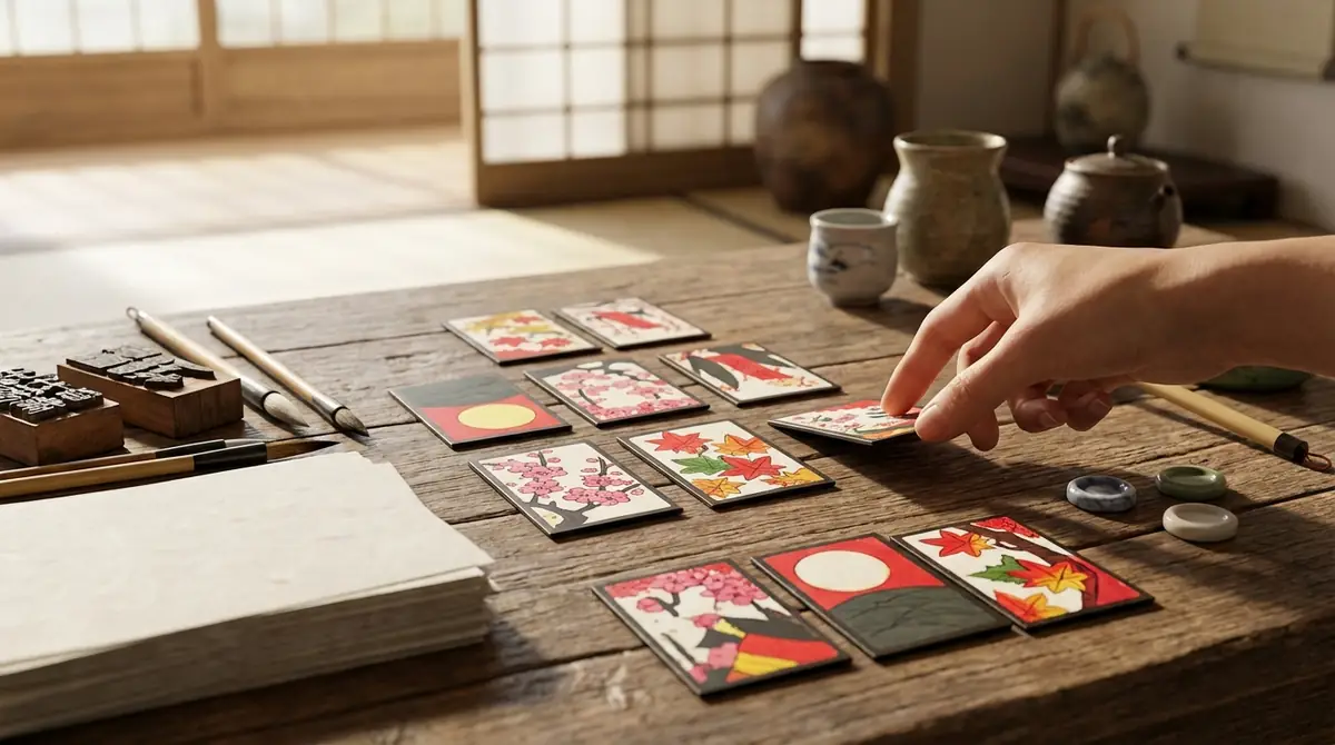 明治時代の花札の特徴|デザイン・製法・遊び方