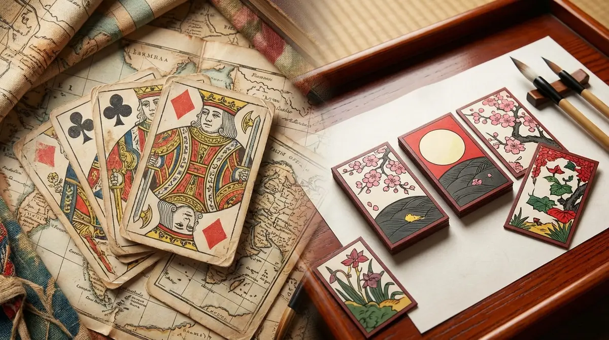 花札の起源|ポルトガル伝来のカルタから江戸時代の花札へ