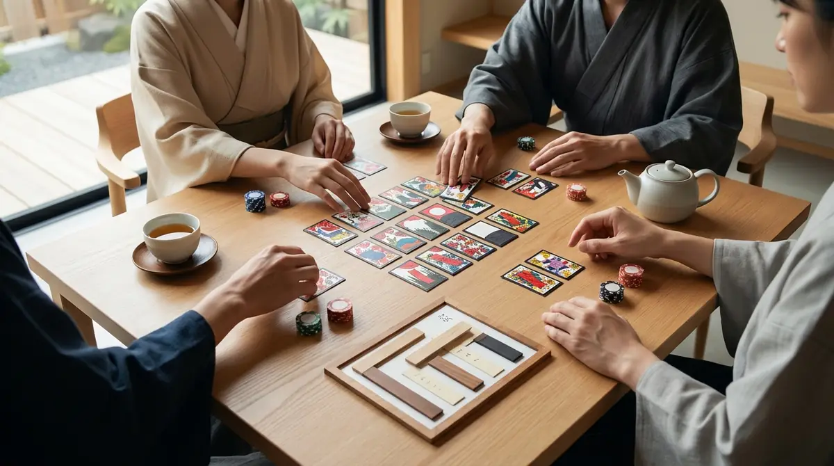 花札は3人で遊べる!配り枚数と基本ルール早見表