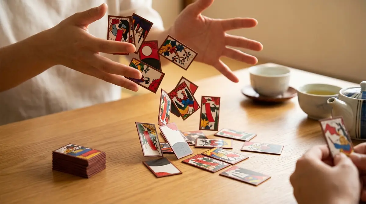 花札を配るときによくある失敗と対処法