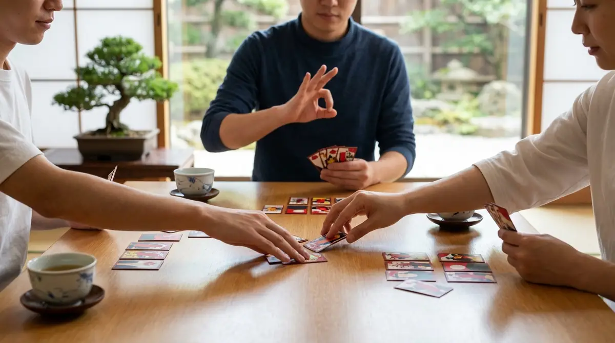 3人花札こいこいのゲーム進行と遊び方