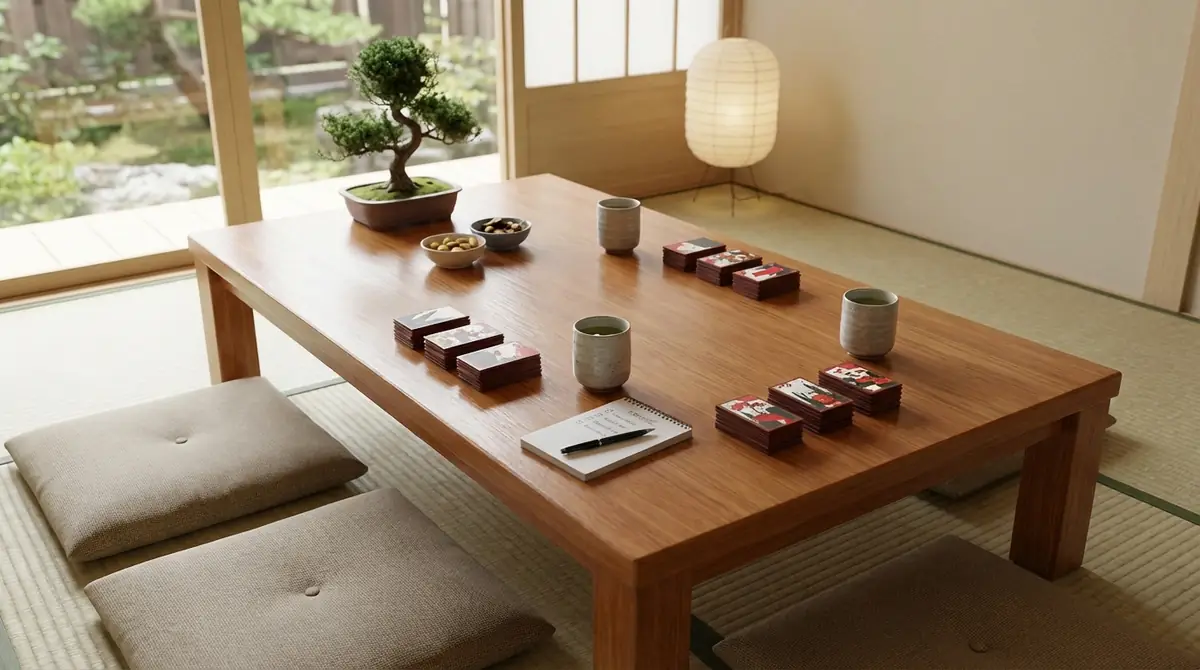 3人花札を始める前の準備チェックリスト