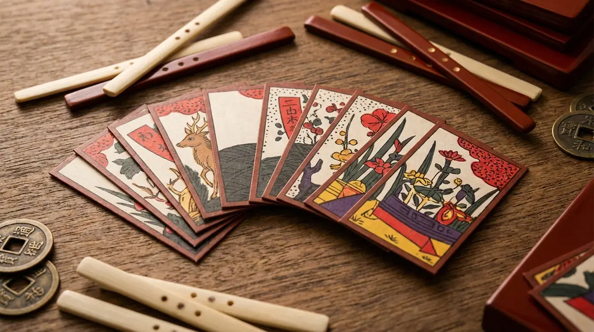 花札の役一覧と点数早見表