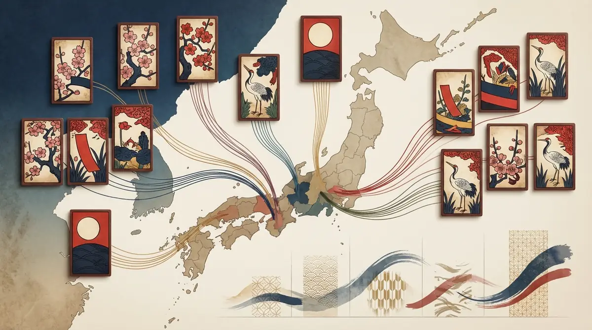 花札ローカルルールの地域別傾向マップ