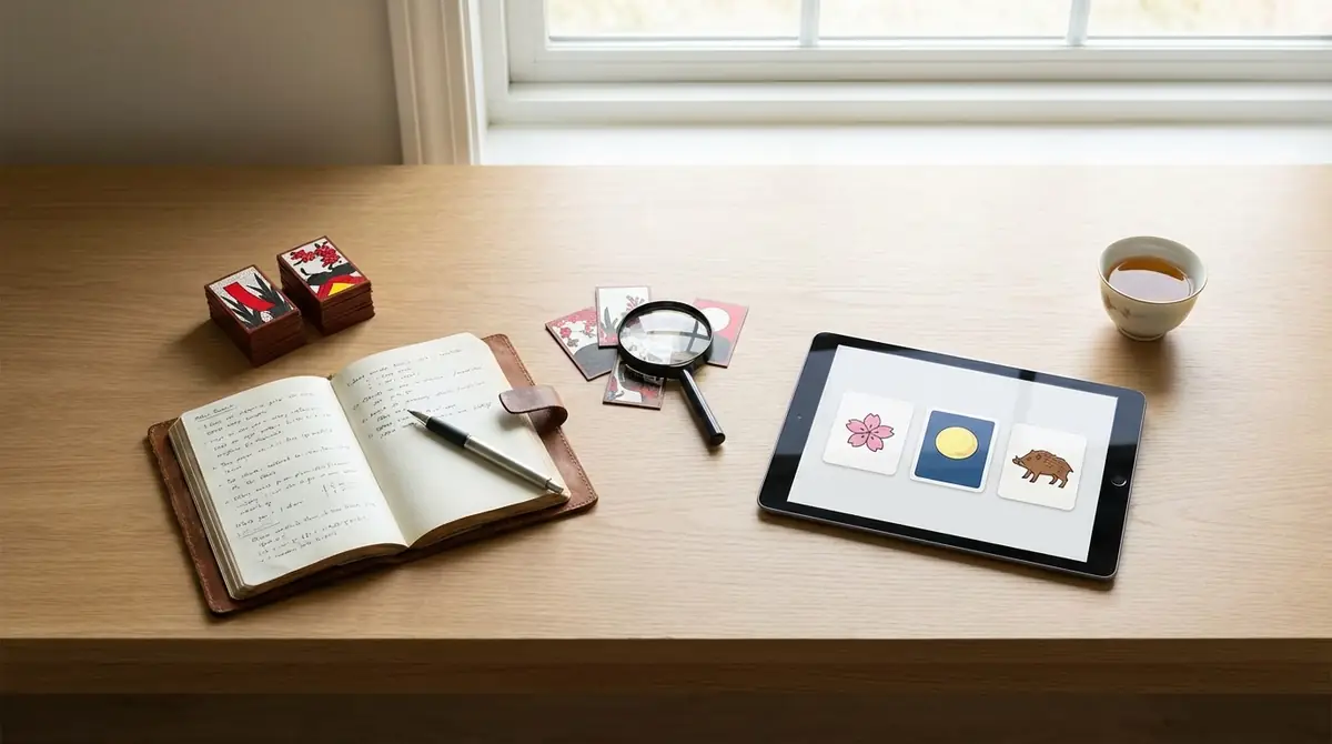 花札用語の効率的な覚え方|3ステップ学習法