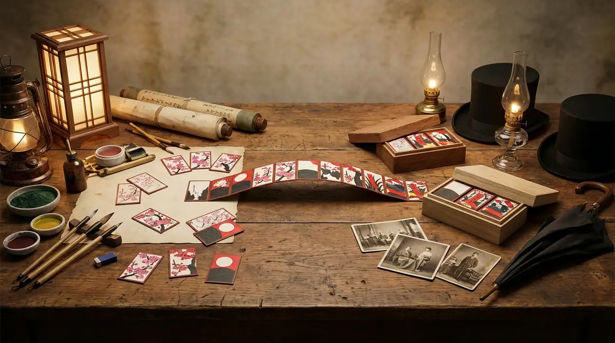 花札の完成と普及|江戸後期から明治時代へ