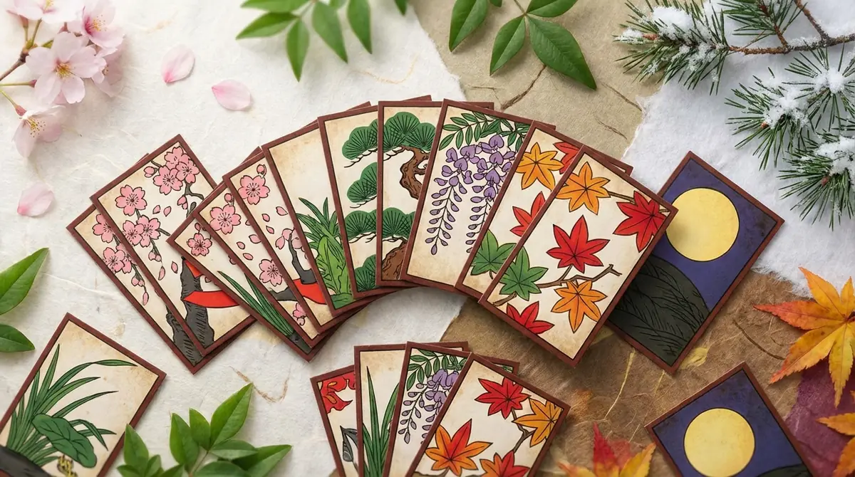 花札とは48枚で四季を表現する日本の伝統カードゲーム