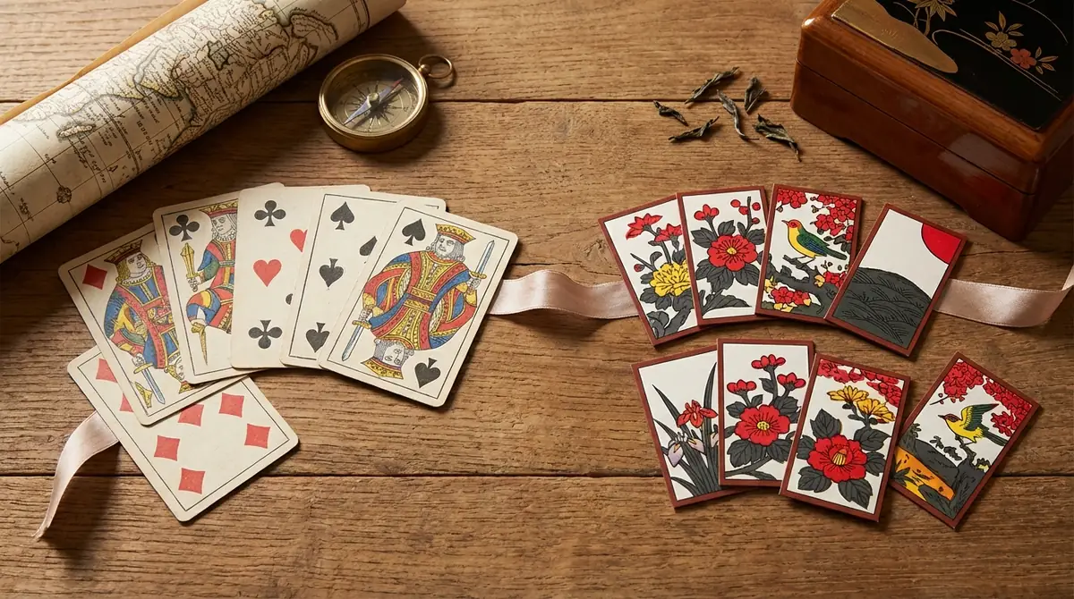 ポルトガルから伝来した「カルタ」が花札の起源(16世紀)