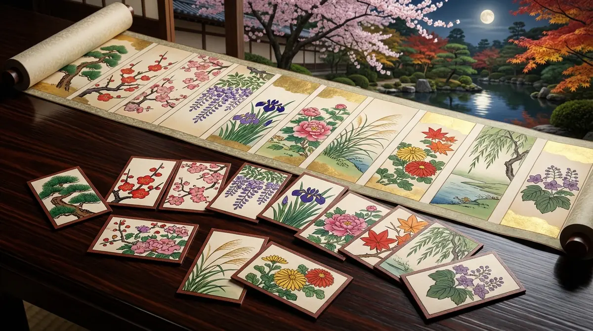 花札の絵柄に込められた意味|12ヶ月の花と日本の美意識