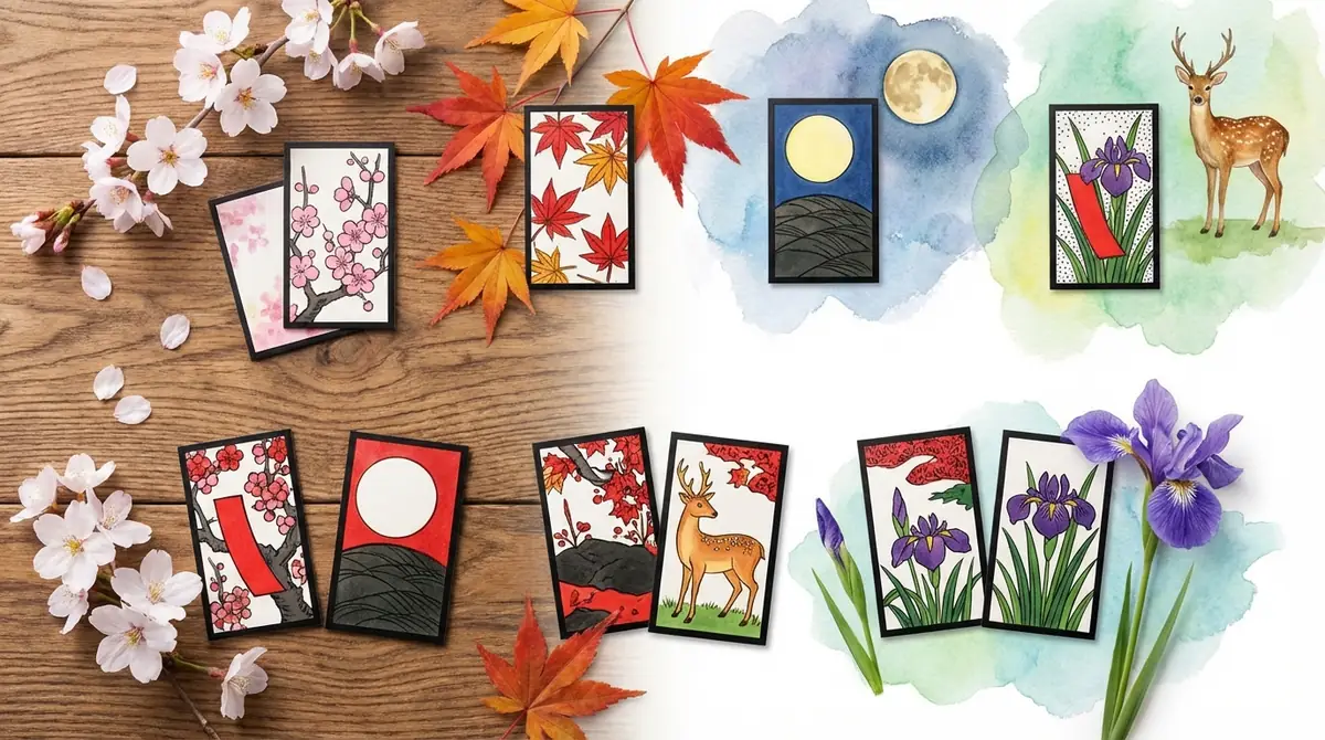 【早見表】花札12ヶ月の絵柄と意味一覧