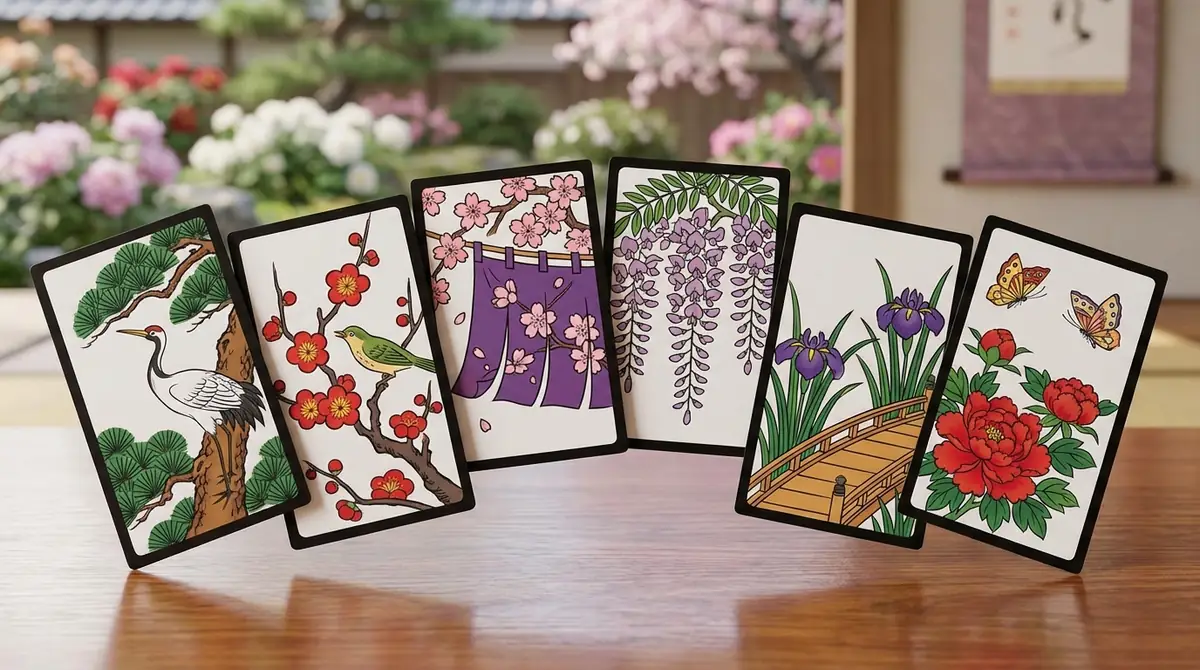 【1月〜6月】春夏の花札の絵柄と意味