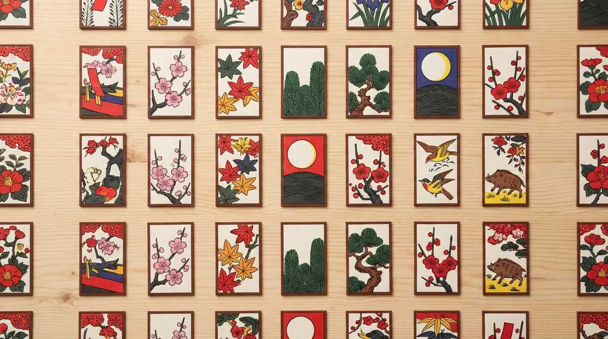 【月別一覧】花札48枚の絵柄と意味