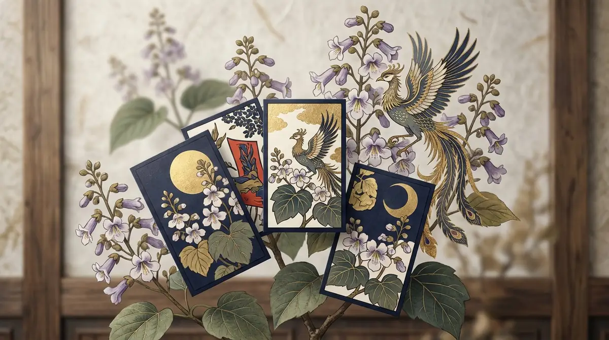 花札12月の札は「桐（きり）」｜枚数と点数を一覧で確認