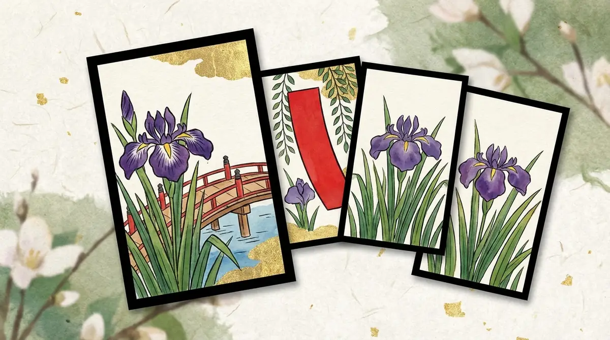 花札5月の絵柄4枚を画像付きで解説