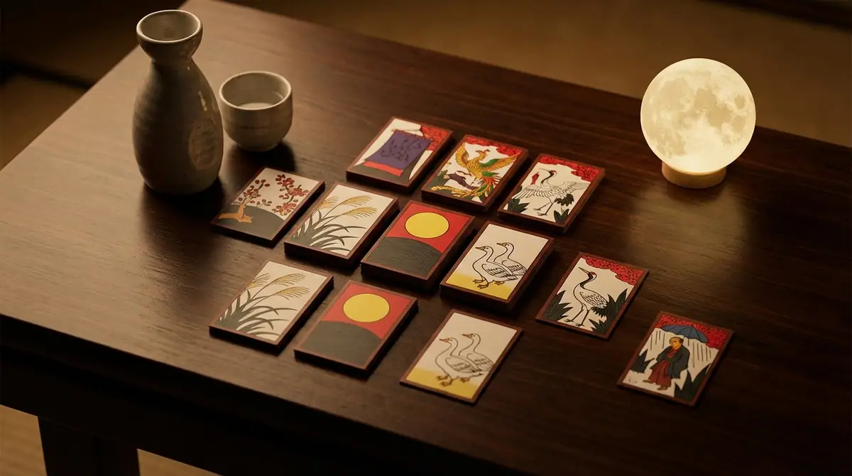 花札8月の札が関係する役一覧|月見酒・五光の作り方