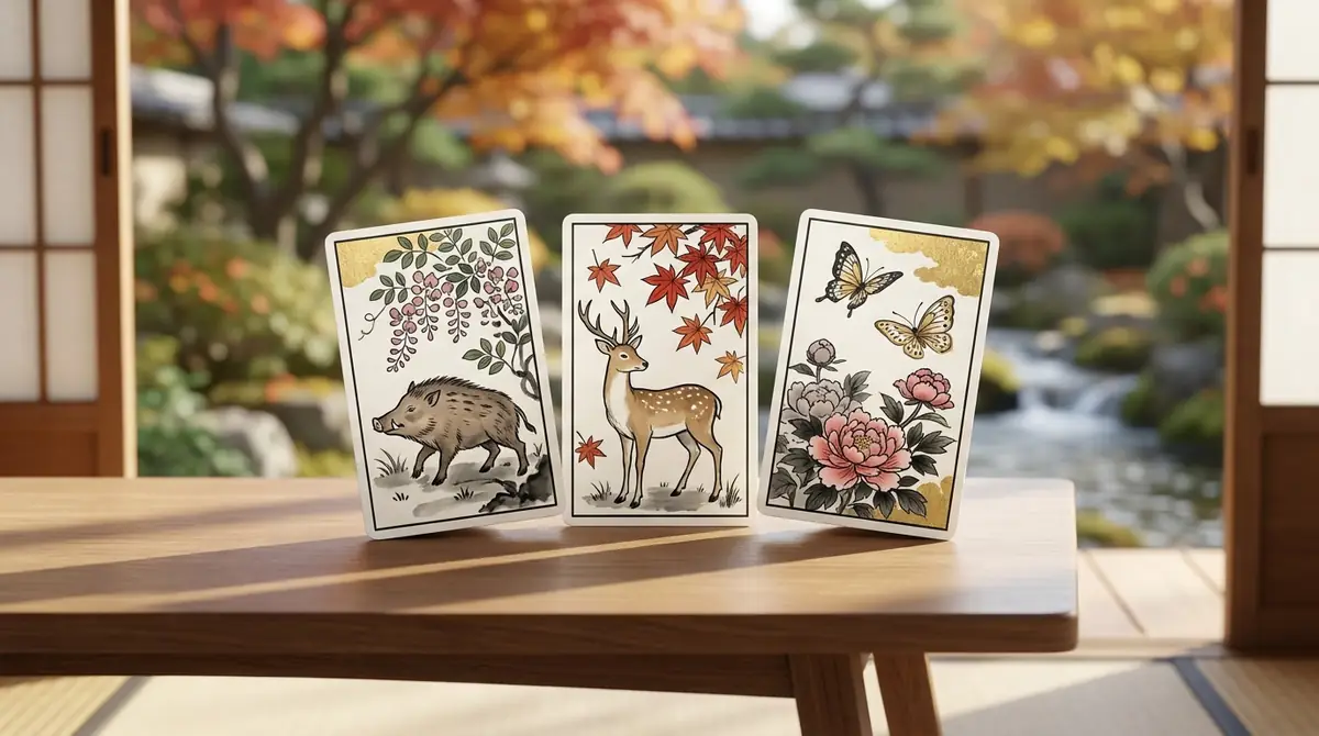 猪鹿蝶の基本|読み方・構成札・点数を30秒で解説