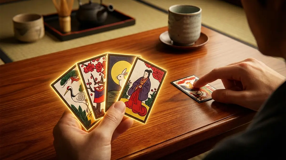 四光成立後「こいこい」すべき?五光を狙う判断基準