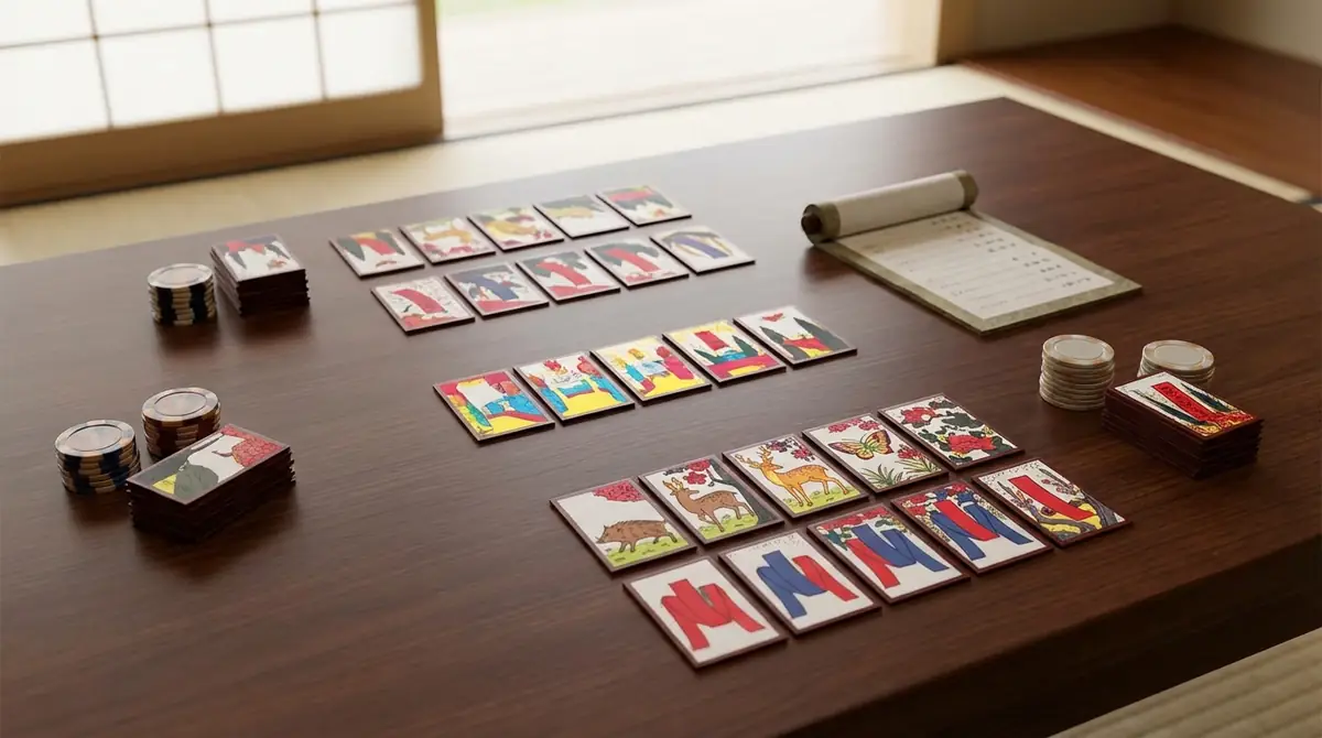 【完全版】花札の役一覧表｜点数・構成札・難易度つき