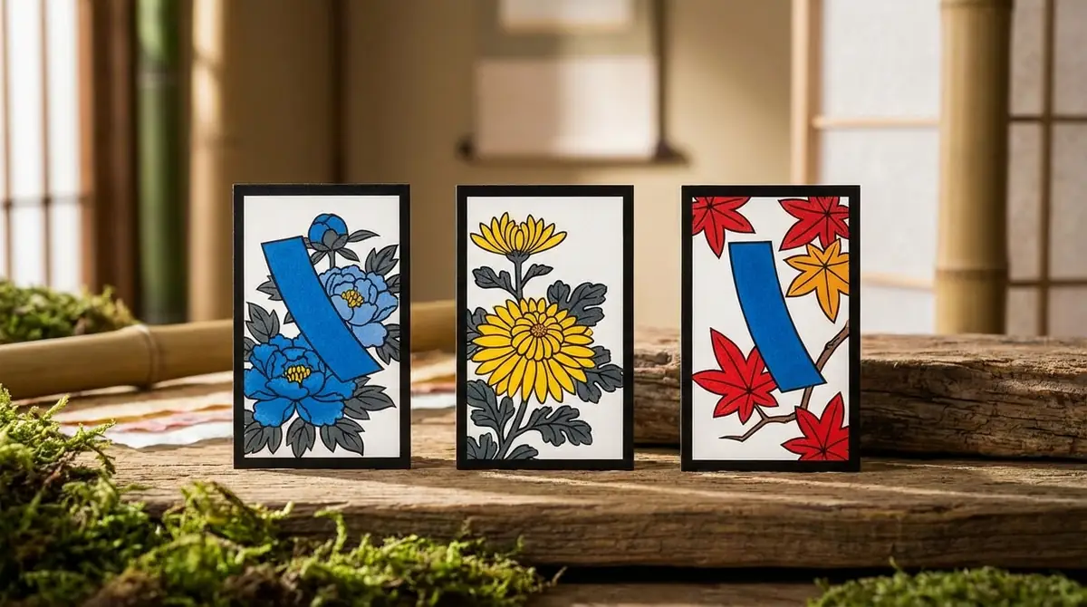 【結論】青短は牡丹・菊・紅葉の3枚で作る5点の役