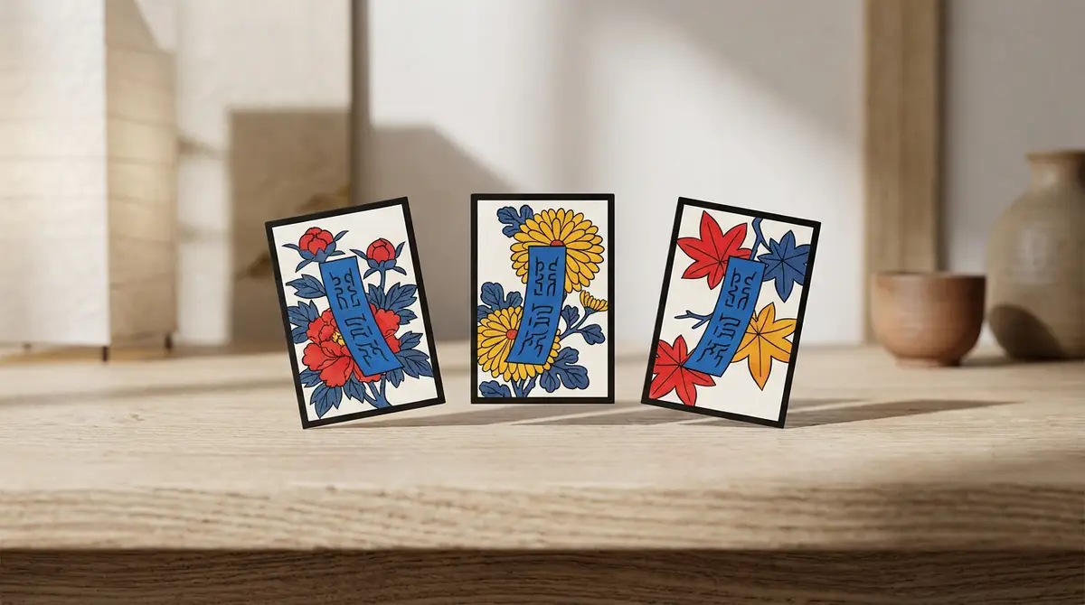 青短を構成する3枚の札を画像付きで詳しく紹介