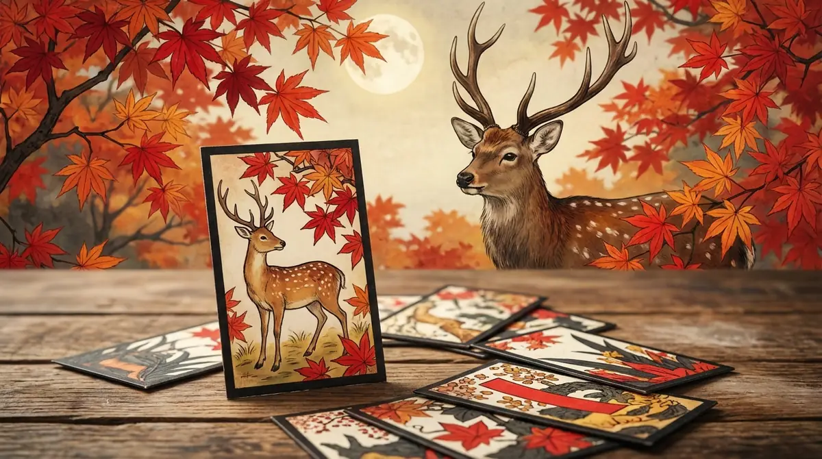 「しかと」の由来は花札の「鹿十(しかとお)」から