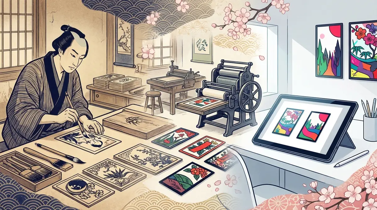 花札の絵師の歴史|江戸時代から令和までの変遷