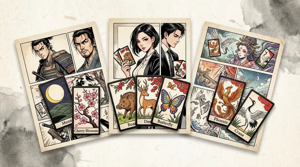 迷ったらこの3作品!花札漫画の代表作をまず紹介