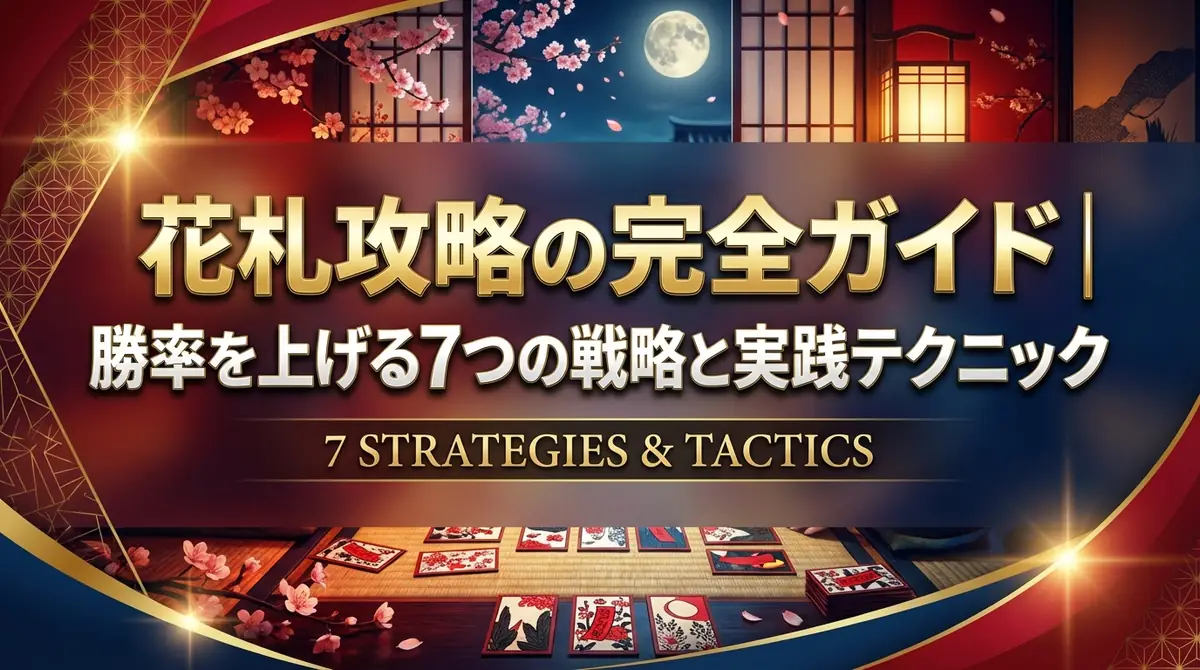 花札攻略の完全ガイド|勝率を上げる7つの戦略と実践テクニック