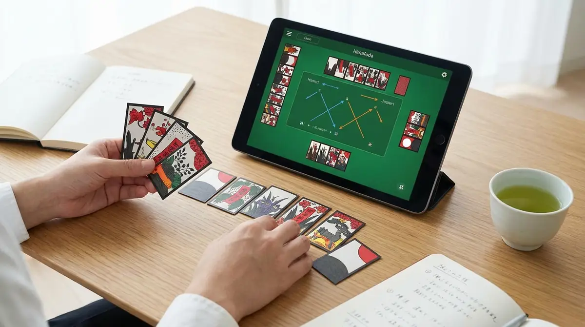 花札攻略の実践練習|効率よく強くなる方法