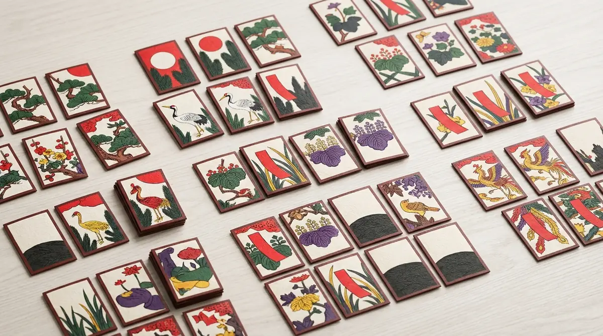 花札の基本知識|48枚の構成と札の種類