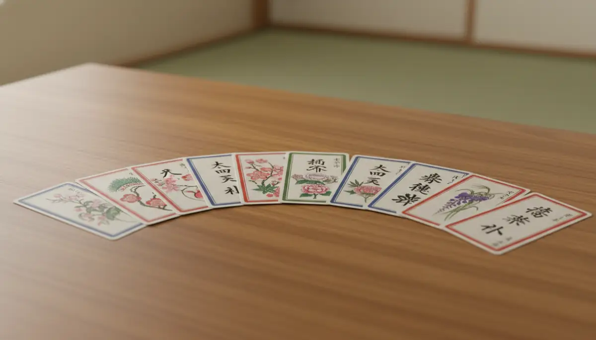 【結論】花札の短冊札は全10枚・1枚5点｜赤短・青短・無地の内訳